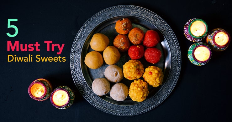 Diwali 2019 - Top 5 Delicious Sweets Recipes