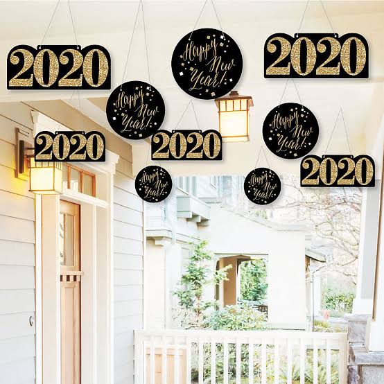 2020 New Year's Eve Decoration Ideas